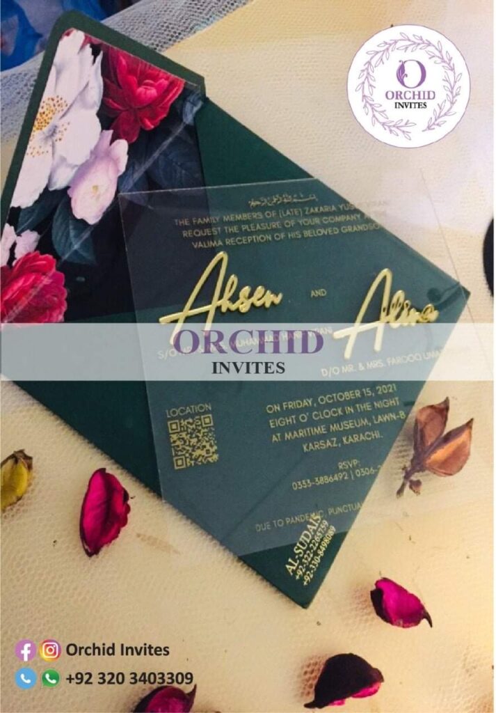 Orchid Invites