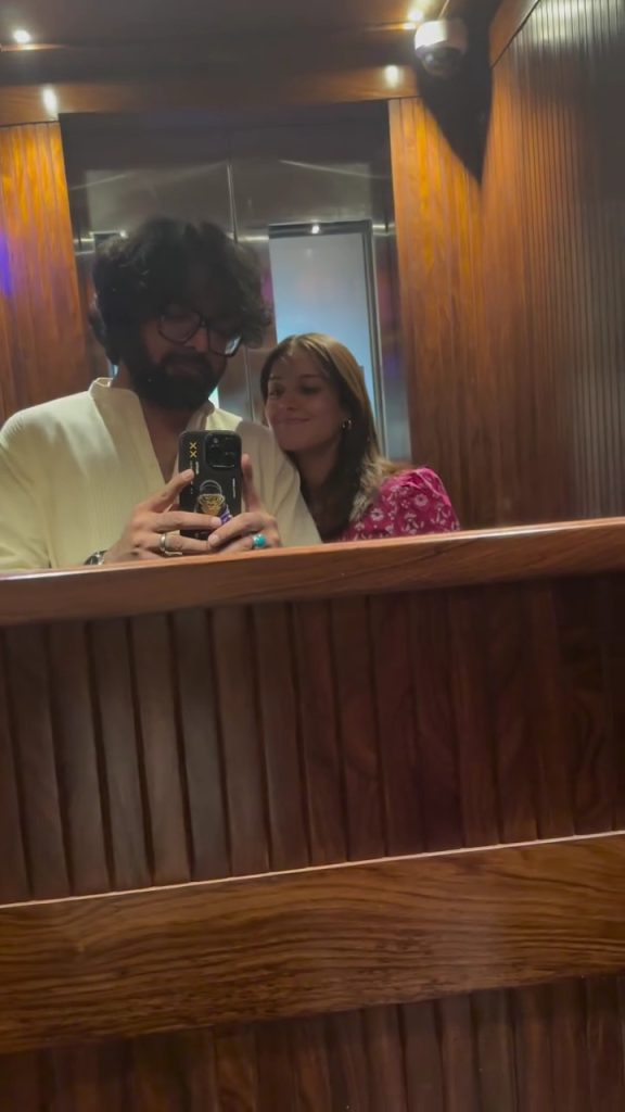 Yasir Hussain & Iqra Aziz Latest Clicks From Lahore Trip